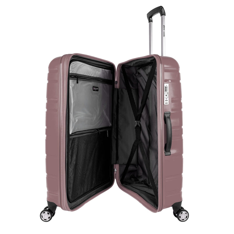 Pierre Cardin Hardcase Trolley Set of 4- Rose Gold PC86307 - Moon Factory Outlet - Luggage & Travel Accessories - Pierre Cardin - Pierre Cardin Hardcase Trolley Set of 4- Rose Gold PC86307 - Rose Gold - Luggage - 5