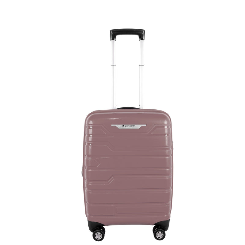 Pierre Cardin Hardcase Trolley Set of 4- Rose Gold PC86307 - Moon Factory Outlet - Luggage & Travel Accessories - Pierre Cardin - Pierre Cardin Hardcase Trolley Set of 4- Rose Gold PC86307 - Rose Gold - Luggage - 10