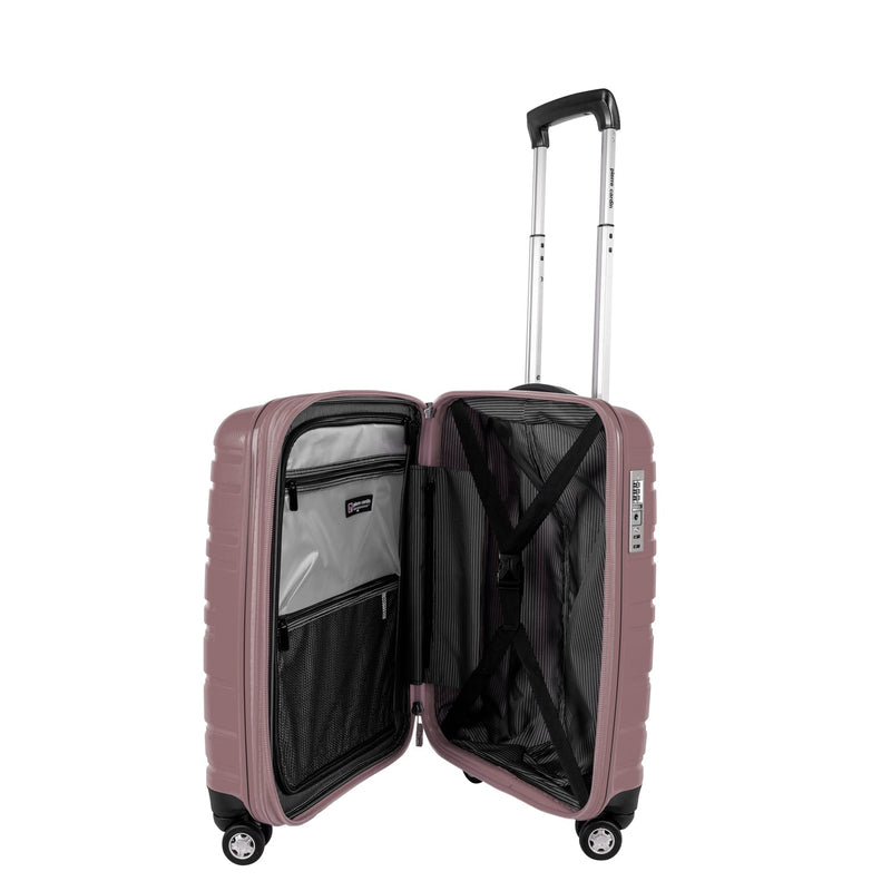 Pierre Cardin Hardcase Trolley Set of 4- Rose Gold PC86307 - Moon Factory Outlet - Luggage & Travel Accessories - Pierre Cardin - Pierre Cardin Hardcase Trolley Set of 4- Rose Gold PC86307 - Rose Gold - Luggage - 13