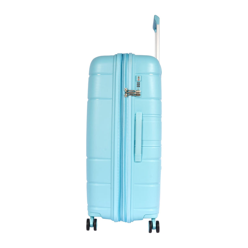 Pierre Cardin Hardcase Trolley Set of 4-Sky Blue PC86304W4 - MOON - Luggage & Travel Accessories - Pierre Cardin - Pierre Cardin Hardcase Trolley Set of 4-Sky Blue PC86304W4 - Luggage Set - 5