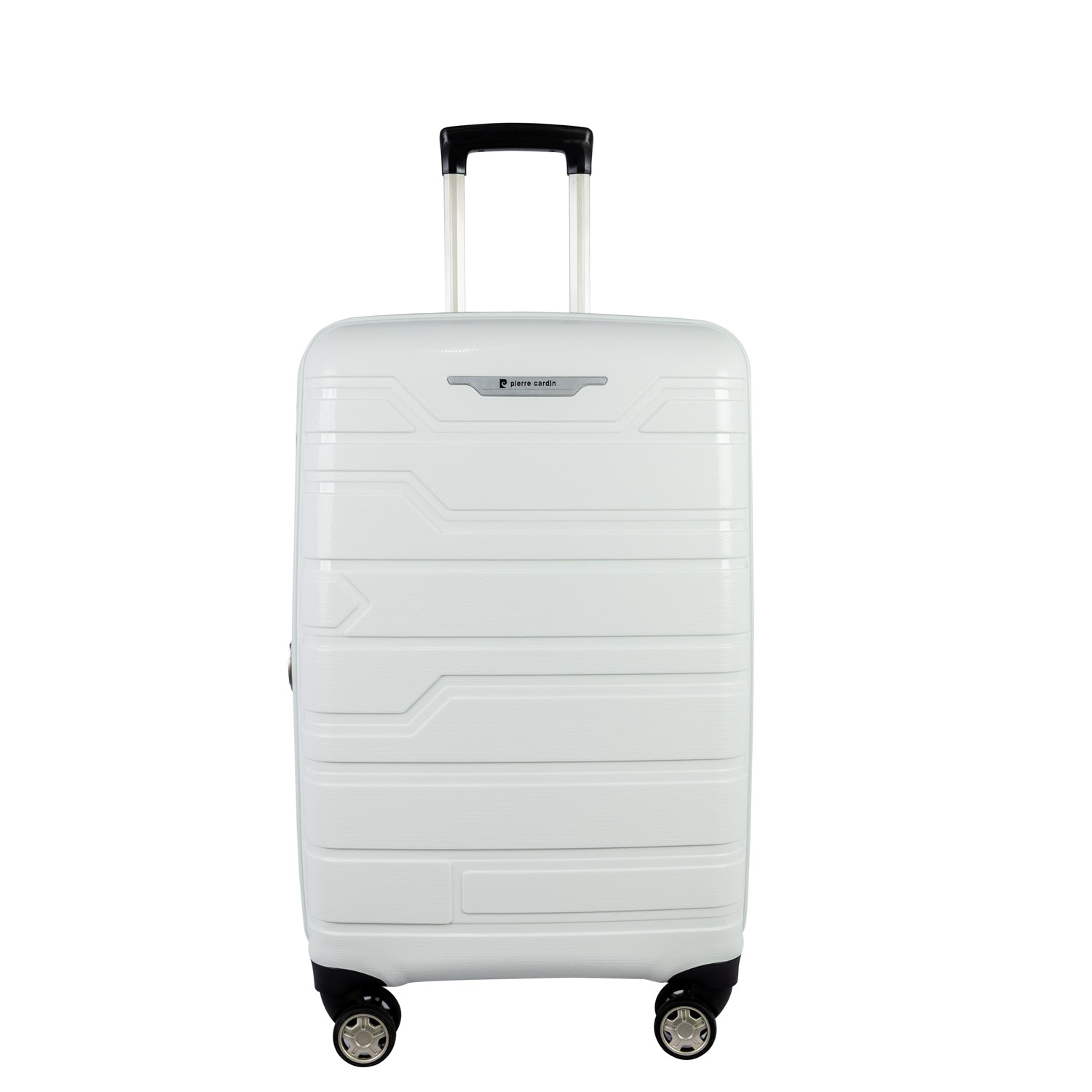 Pierre Cardin Hardcase Trolley Set of 4- White PC86307 - Moon Factory Outlet - Luggage & Travel Accessories - Pierre Cardin - Pierre Cardin Hardcase Trolley Set of 4- White PC86307 - White - Luggage - 6