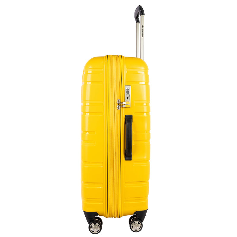 Pierre Cardin Hardcase Trolley Set of 4- Yellow PC86307 - Moon Factory Outlet - Luggage & Travel Accessories - Pierre Cardin - Pierre Cardin Hardcase Trolley Set of 4- Yellow PC86307 - Luggage - 3