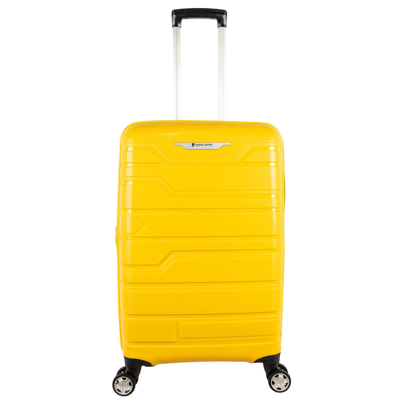 Pierre Cardin Hardcase Trolley Set of 4- Yellow PC86307 - Moon Factory Outlet - Luggage & Travel Accessories - Pierre Cardin - Pierre Cardin Hardcase Trolley Set of 4- Yellow PC86307 - Luggage - 6