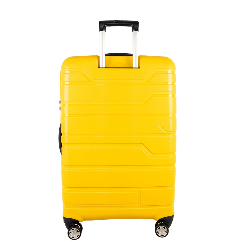 Pierre Cardin Hardcase Trolley Set of 4- Yellow PC86307 - Moon Factory Outlet - Luggage & Travel Accessories - Pierre Cardin - Pierre Cardin Hardcase Trolley Set of 4- Yellow PC86307 - Luggage - 4
