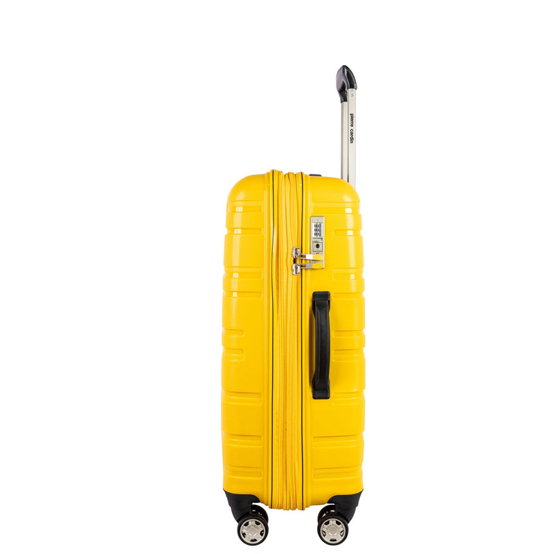 Pierre Cardin Hardcase Trolley Set of 4- Yellow PC86307 - Moon Factory Outlet - Luggage & Travel Accessories - Pierre Cardin - Pierre Cardin Hardcase Trolley Set of 4- Yellow PC86307 - Luggage - 7