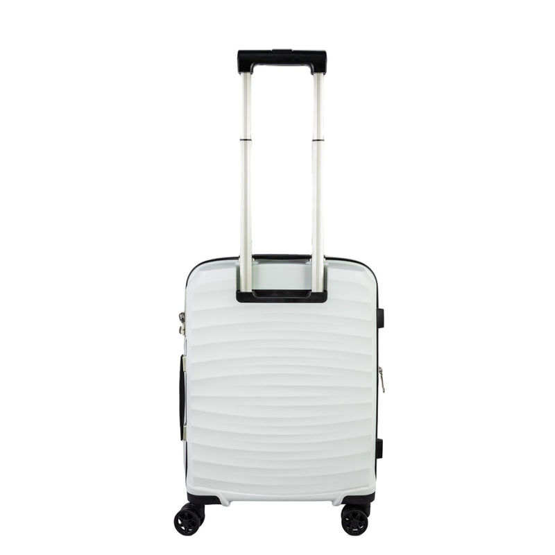 Pierre Cardin Hardcase Trolly Set of 4-PC86303 White - Moon Factory Outlet - Luggage & Travel Accessories - Pierre Cardin - Pierre Cardin Hardcase Trolly Set of 4-PC86303 White - Luggage - 12