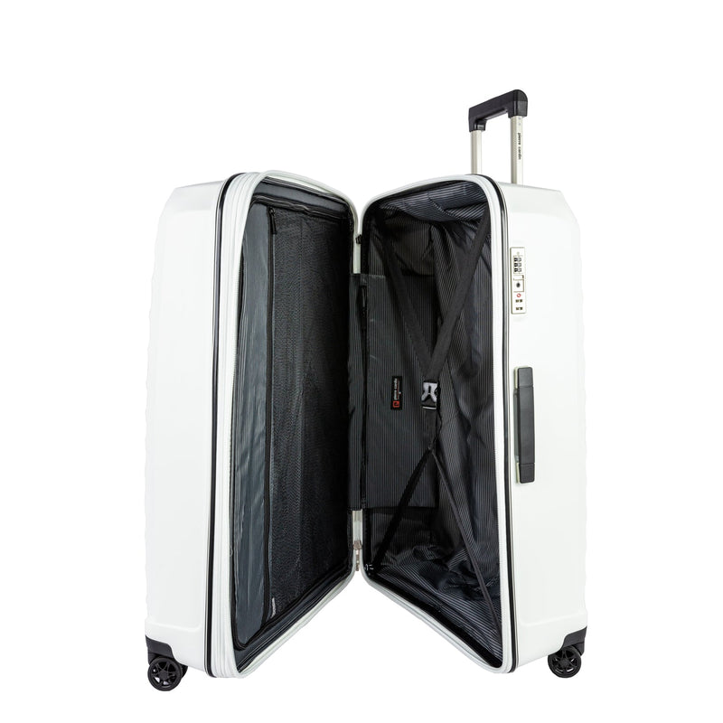 Pierre Cardin Hardcase Trolly Set of 4-PC86303 White - Moon Factory Outlet - Luggage & Travel Accessories - Pierre Cardin - Pierre Cardin Hardcase Trolly Set of 4-PC86303 White - Luggage - 5