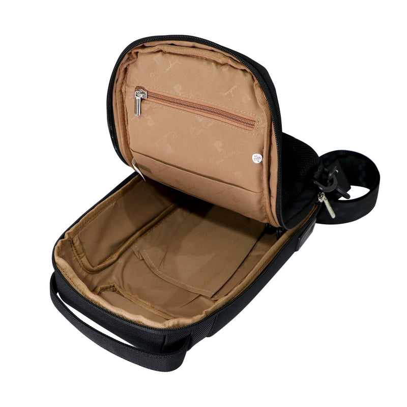 Pierre Cardin Multiple Compartment Chest Bag - MOON - Luggage & Travel Accessories - Pierre Cardin - Pierre Cardin Multiple Compartment Chest Bag - Pierre cardin - 6