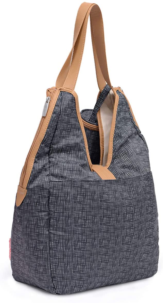 Pierre Cardin PB8129 Diaper Bag Grey - Moon Factory Outlet - Baby City - Pierre Cardin - Pierre Cardin PB8129 Diaper Bag Grey - Default Title - Diaper Bag - 3