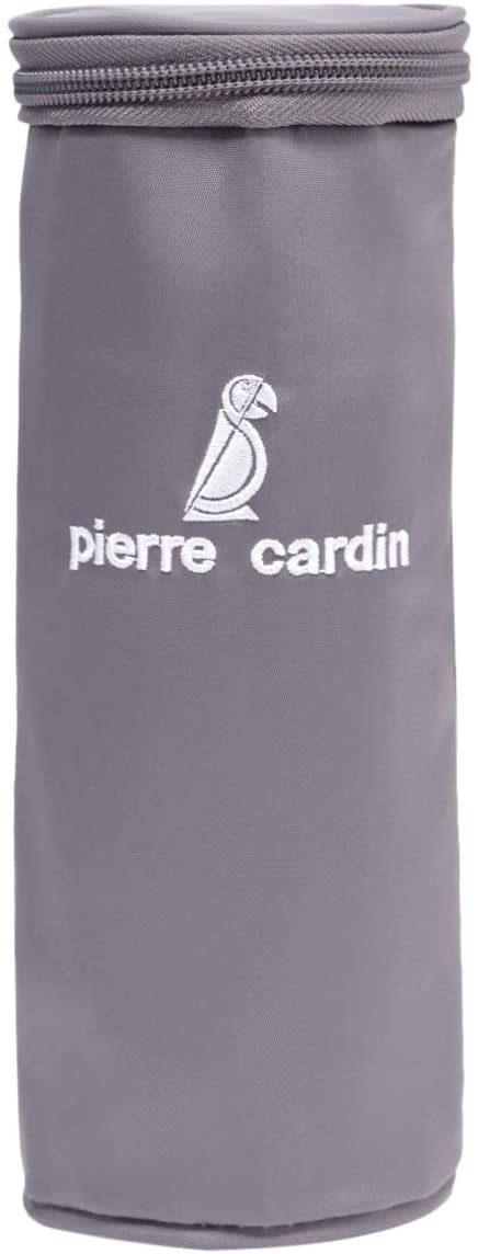 Pierre Cardin PB88134-PN Baby Diaper Bag with Water Bottle Holder Grey - Moon Factory Outlet - Baby City - Pierre Cardin - Pierre Cardin PB88134-PN Baby Diaper Bag with Water Bottle Holder Grey - Default Title - Diaper Bag - 2