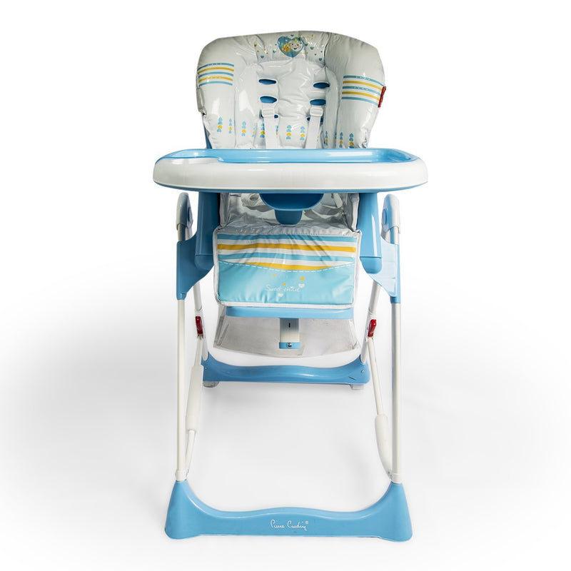 Pierre Cardin PS124 5 Step Baby High Chair Blue - Moon Factory Outlet - Baby City - Pierre Cardin - Pierre Cardin PS124 5 Step Baby High Chair Blue - Default Title - High Chair - 3