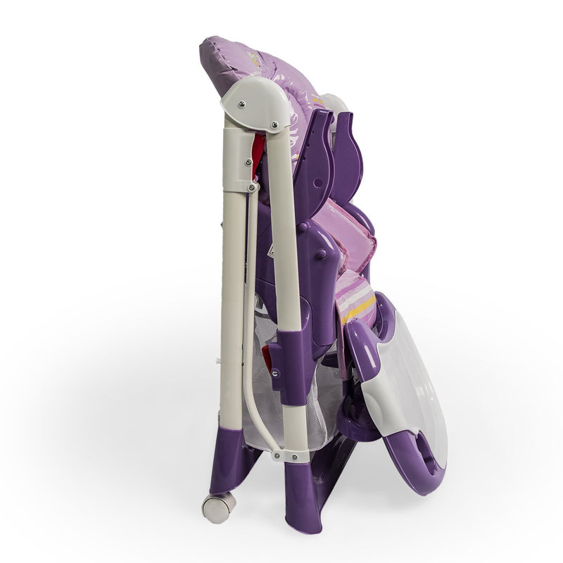 Pierre Cardin PS124 5 Step Baby High Chair Purple - Moon Factory Outlet - Baby City - Pierre Cardin - Pierre Cardin PS124 5 Step Baby High Chair Purple - Default Title - Baby Chair - 4
