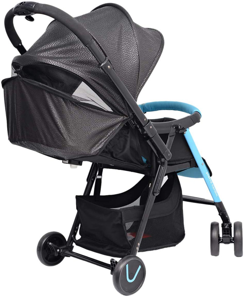 Pierre Cardin PS506 Baby Stroller -Blue - Moon Factory Outlet - Baby City - Pierre Cardin - Pierre Cardin PS506 Baby Stroller -Blue - Red - Baby Stroller - 3