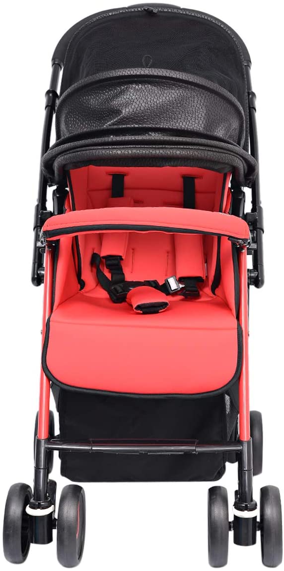Pierre Cardin PS506 Baby Stroller -Red - Moon Factory Outlet - Baby City - Pierre Cardin - Pierre Cardin PS506 Baby Stroller -Red - Blue - Baby Stroller - 3