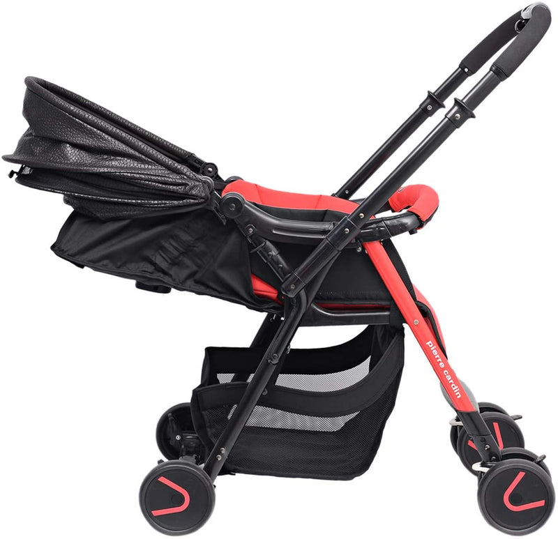 Pierre Cardin PS506 Baby Stroller -Red - Moon Factory Outlet - Baby City - Pierre Cardin - Pierre Cardin PS506 Baby Stroller -Red - Blue - Baby Stroller - 2