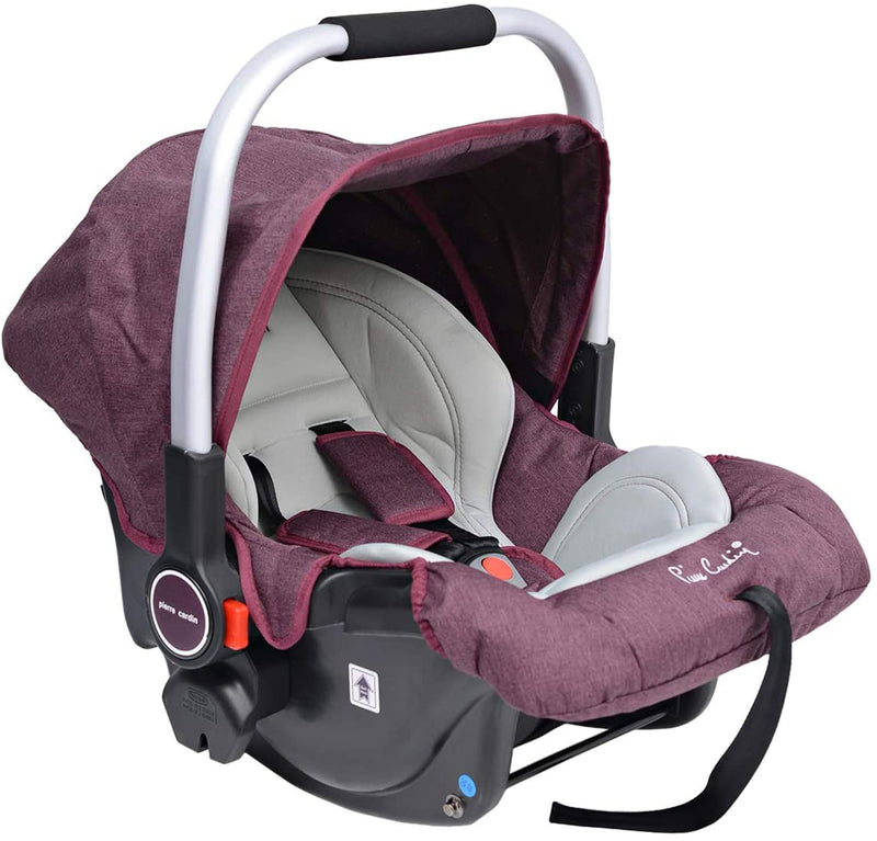 Pierre Cardin PS684B-TS 3 in 1 Baby Carrier and Stroller with Diaper Bag Purple - Moon Factory Outlet - Baby City - Pierre Cardin - Pierre Cardin PS684B-TS 3 in 1 Baby Carrier and Stroller with Diaper Bag Purple - Default Title - Baby Stroller - 3