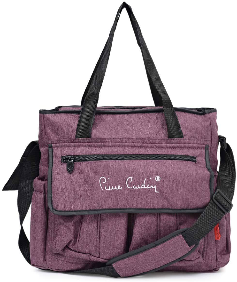 Pierre Cardin 3 in 1 Baby Carrier and Stroller with Diaper Bag Purple - MOON - Baby City - Pierre Cardin