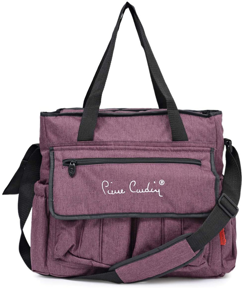 Pierre Cardin PS684B-TS 3 in 1 Baby Carrier and Stroller with Diaper Bag Purple - Moon Factory Outlet - Baby City - Pierre Cardin - Pierre Cardin PS684B-TS 3 in 1 Baby Carrier and Stroller with Diaper Bag Purple - Default Title - Baby Stroller - 5