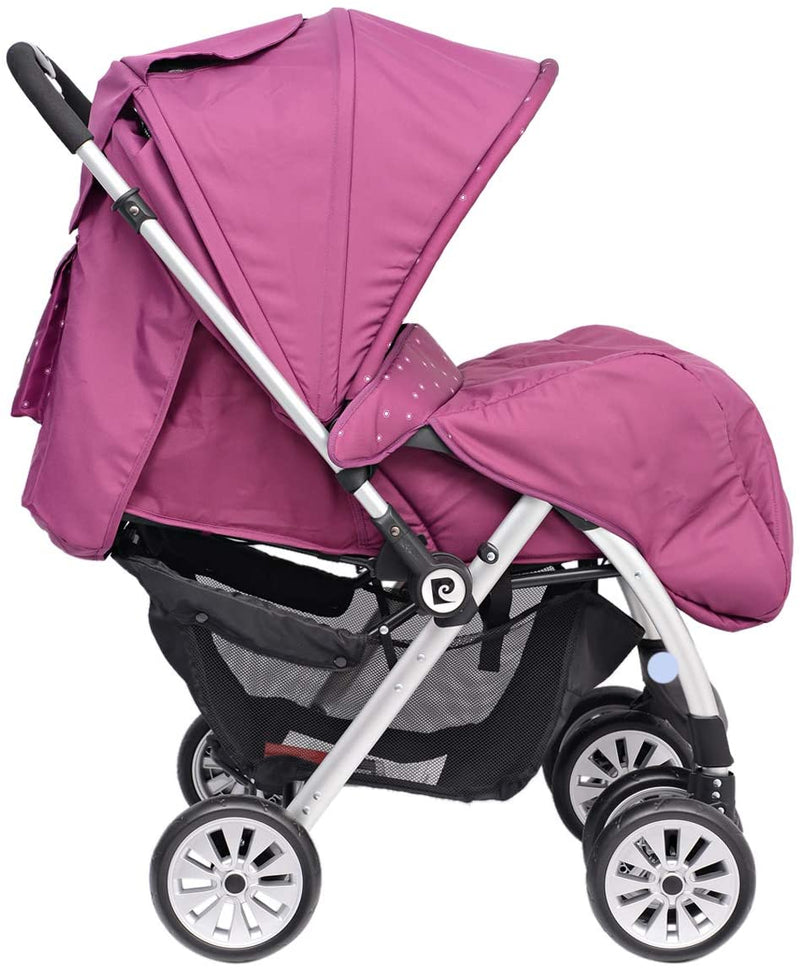 Pierre Cardin PS810B Baby Stroller - Purple - Moon Factory Outlet - Baby City - Pierre Cardin - Pierre Cardin PS810B Baby Stroller - Purple - Default Title - Baby Stroller - 5