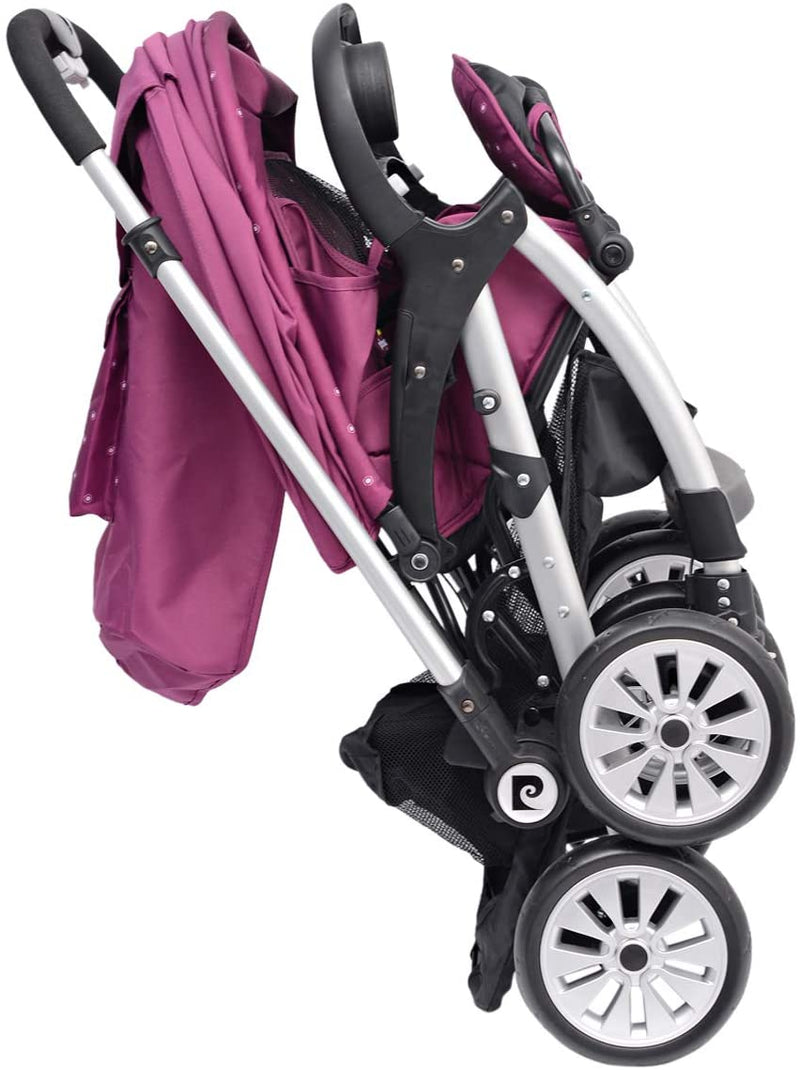 Pierre Cardin PS810B Baby Stroller - Purple - Moon Factory Outlet - Baby City - Pierre Cardin - Pierre Cardin PS810B Baby Stroller - Purple - Default Title - Baby Stroller - 3
