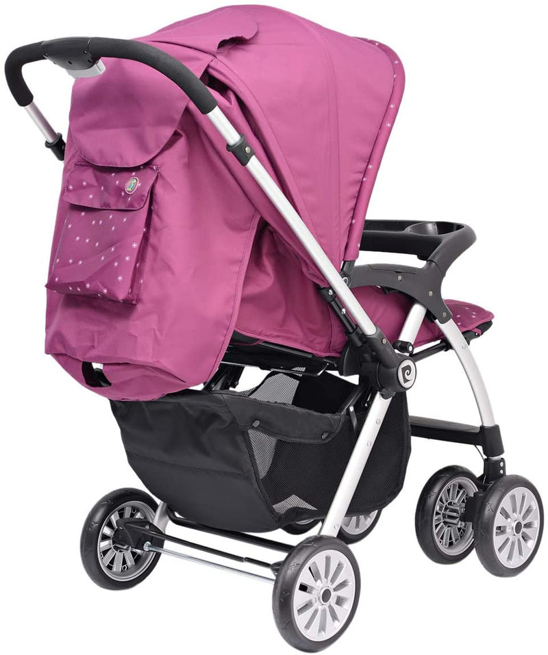 Pierre Cardin PS810B Baby Stroller - Purple - Moon Factory Outlet - Baby City - Pierre Cardin - Pierre Cardin PS810B Baby Stroller - Purple - Default Title - Baby Stroller - 4