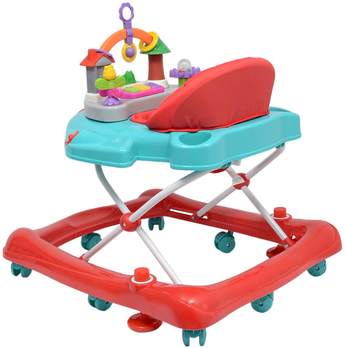 Pierre Cardin PW100 Baby Walker, Red - Moon Factory Outlet - Baby City - Pierre Cardin - Pierre Cardin PW100 Baby Walker, Red - Default Title - Baby Walker - 4