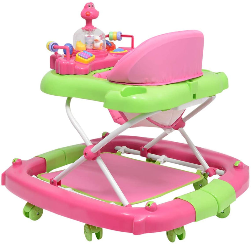 Pierre Cardin PW105R Baby Rocker Chair and Walker, Pink - Moon Factory Outlet - Baby City - Pierre Cardin - Pierre Cardin PW105R Baby Rocker Chair and Walker, Pink - Default Title - Baby Walker - 6