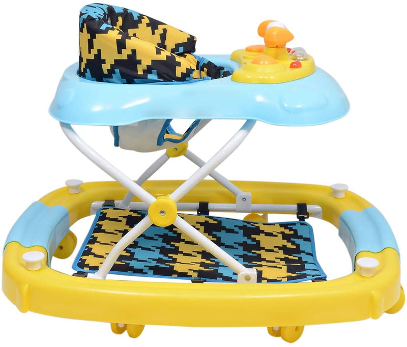 Pierre Cardin PW108R Baby Rocker Chair and Walker Blue and Yellow - Moon Factory Outlet - Baby City - Pierre Cardin - Pierre Cardin PW108R Baby Rocker Chair and Walker Blue and Yellow - Default Title - Baby Walker - 4