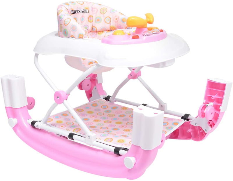 Pierre Cardin PW108R Baby Rocker Chair and Walker Pink - Moon Factory Outlet - Baby City - Pierre Cardin - Pierre Cardin PW108R Baby Rocker Chair and Walker Pink - Default Title - Baby Walker - 3