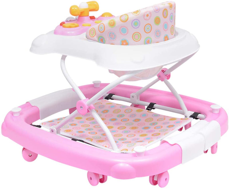 Pierre Cardin PW108R Baby Rocker Chair and Walker Pink - Moon Factory Outlet - Baby City - Pierre Cardin - Pierre Cardin PW108R Baby Rocker Chair and Walker Pink - Default Title - Baby Walker - 2