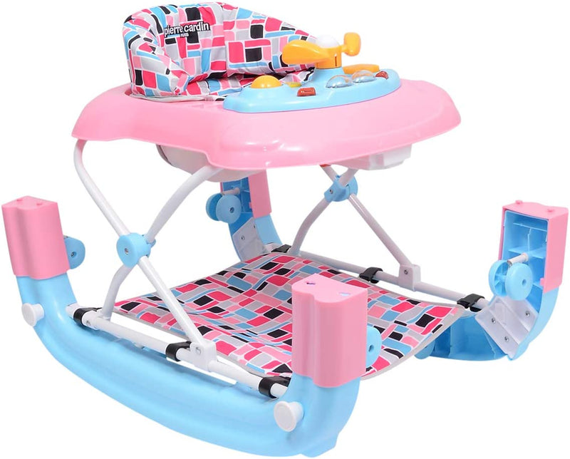 Pierre Cardin PW108R Baby Rocker Chair and Walker Pink and Blue - Moon Factory Outlet - Baby City - Pierre Cardin - Pierre Cardin PW108R Baby Rocker Chair and Walker Pink and Blue - Default Title - Baby Walker - 3