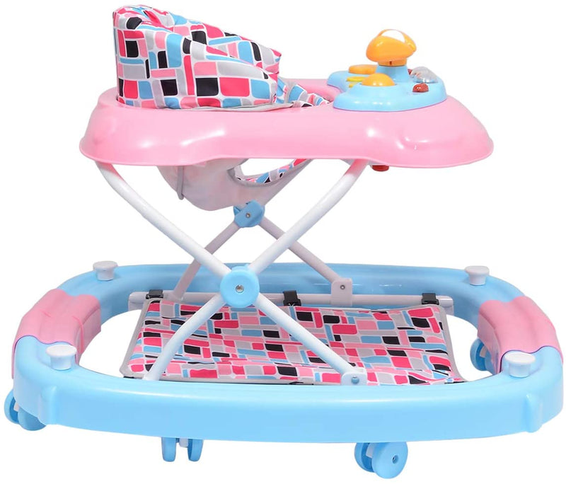 Pierre Cardin PW108R Baby Rocker Chair and Walker Pink and Blue - Moon Factory Outlet - Baby City - Pierre Cardin - Pierre Cardin PW108R Baby Rocker Chair and Walker Pink and Blue - Default Title - Baby Walker - 4