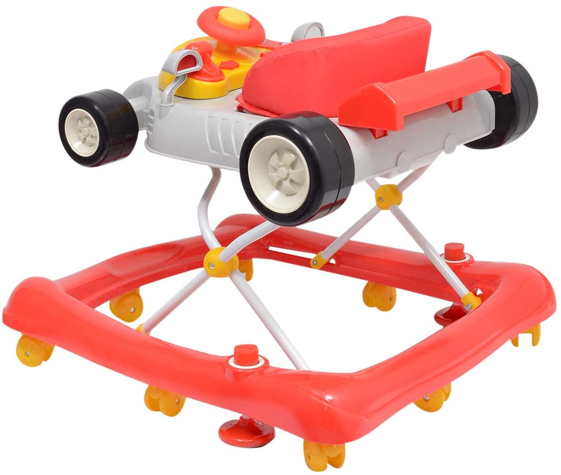 Pierre Cardin PW111 Racing Car Baby Walker, Red - Moon Factory Outlet - Baby City - Pierre Cardin - Pierre Cardin PW111 Racing Car Baby Walker, Red - Default Title - Baby Walker - 4