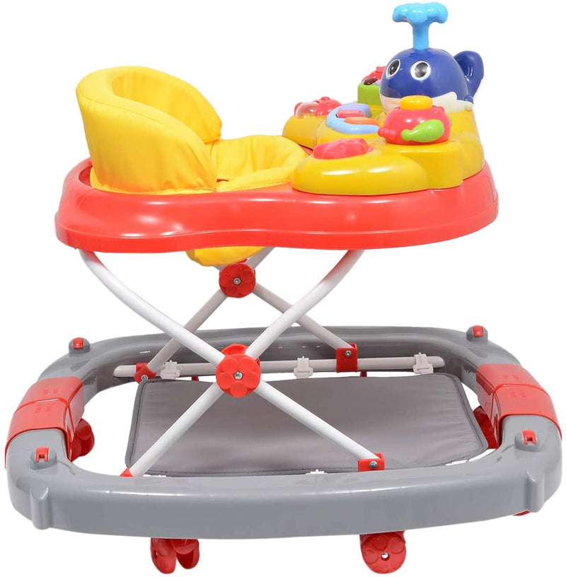 Pierre Cardin PW113R Baby Rocker Chair and Walker, Multi Color - Moon Factory Outlet - Baby City - Pierre Cardin - Pierre Cardin PW113R Baby Rocker Chair and Walker, Multi Color - Default Title - Baby Walker - 6