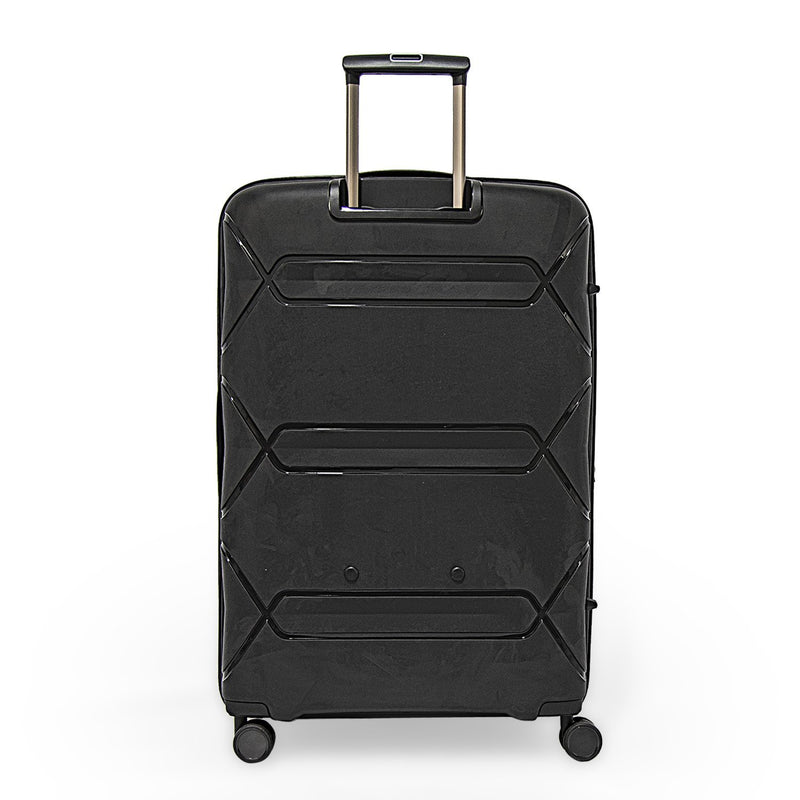 Pierre Cardin Trolley Set of 3 Suitcases PC86300-3T Black - Moon Factory Outlet - Lugagge & Travel Accessories - Pierre Cardin - Pierre Cardin Trolley Set of 3 Suitcases PC86300-3T Black - Default Title - Lugagge - 6