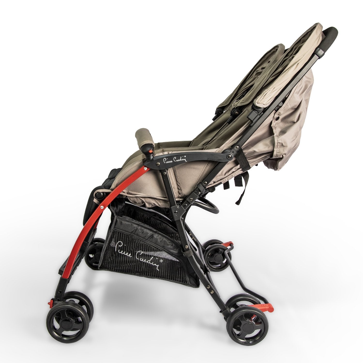 Pierre Cardin Twin Baby Stroller PS88840 Brown - Moon Factory Outlet - Pierre Cardin Baby - Pierre Cardin - Pierre Cardin Twin Baby Stroller PS88840 Brown - Twin Baby Stroller - 3