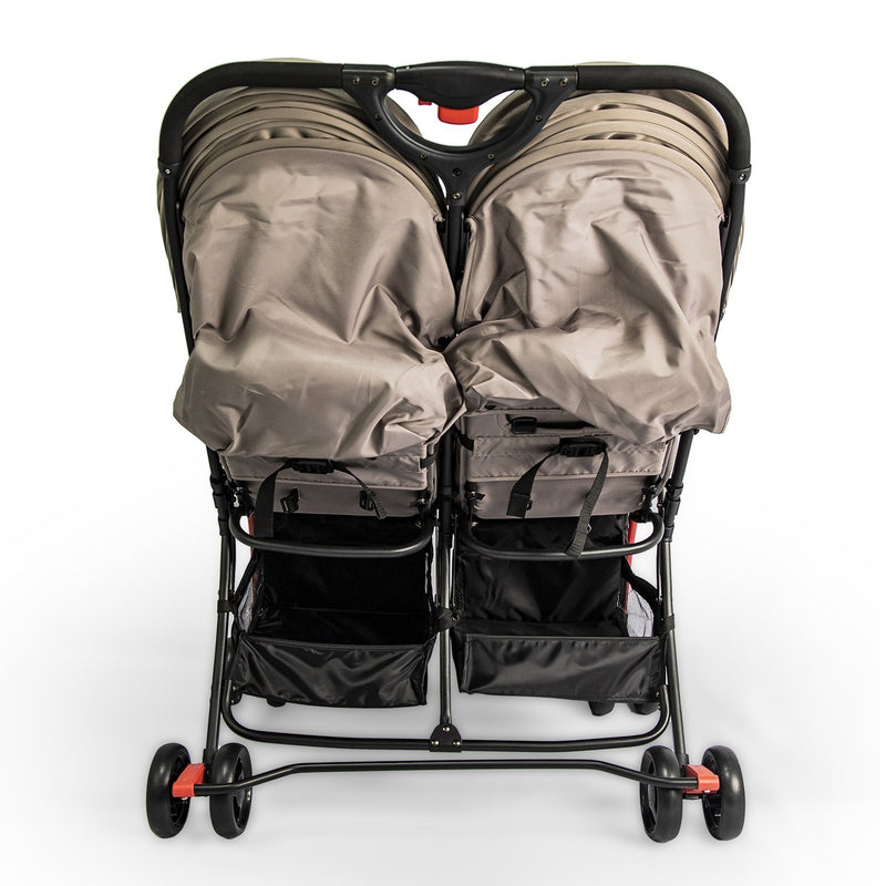 Pierre Cardin Twin Baby Stroller PS88840 Brown - Moon Factory Outlet - Pierre Cardin Baby - Pierre Cardin - Pierre Cardin Twin Baby Stroller PS88840 Brown - Twin Baby Stroller - 4