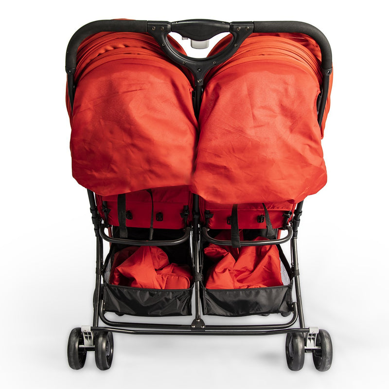 Pierre Cardin Twin Baby Stroller PS88840 Red - Moon Factory Outlet - Pierre Cardin Baby - Pierre Cardin - Pierre Cardin Twin Baby Stroller PS88840 Red - Twin Baby Stroller - 5