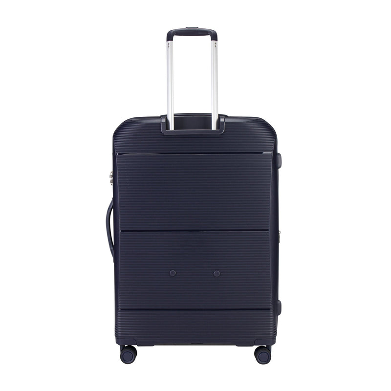Pierre Cardin Vienna Collection,Unbreakable Set of 3 + Beauty Case - Navy - MOON - Luggage & Travel Accessories - Pierre Cardin - Pierre Cardin Vienna Collection,Unbreakable Set of 3 + Beauty Case - Navy - Luggage Set - 4