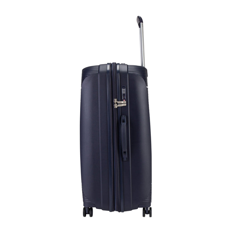 Pierre Cardin Vienna Collection,Unbreakable Set of 3 + Beauty Case - Navy - MOON - Luggage & Travel Accessories - Pierre Cardin - Pierre Cardin Vienna Collection,Unbreakable Set of 3 + Beauty Case - Navy - Luggage Set - 3