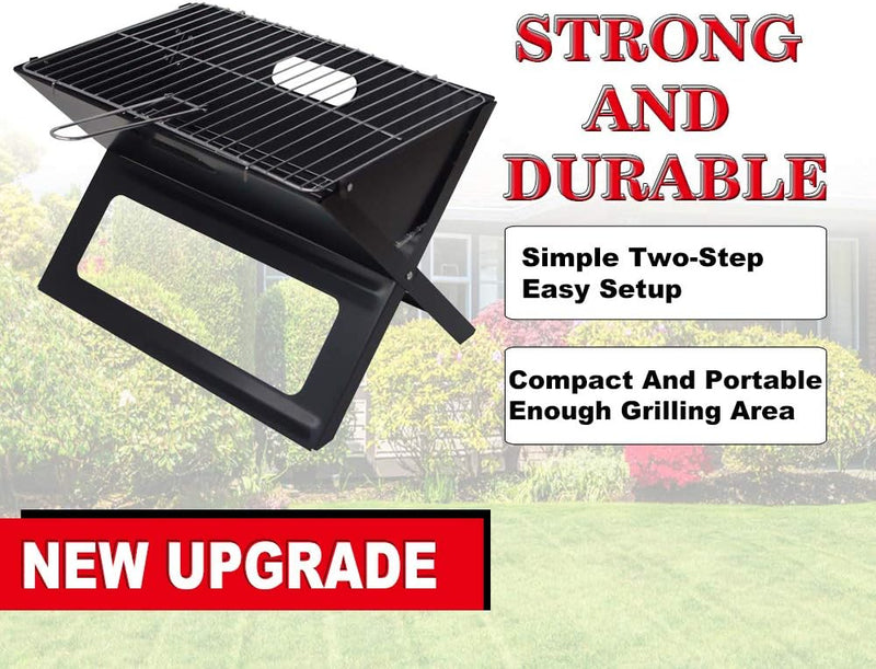 Portable Folding BBQ Grill - MOON - Picnic & Outdoor Equipments - Outdoor - Portable Folding BBQ Grill - Picnic & Outdoor - 4