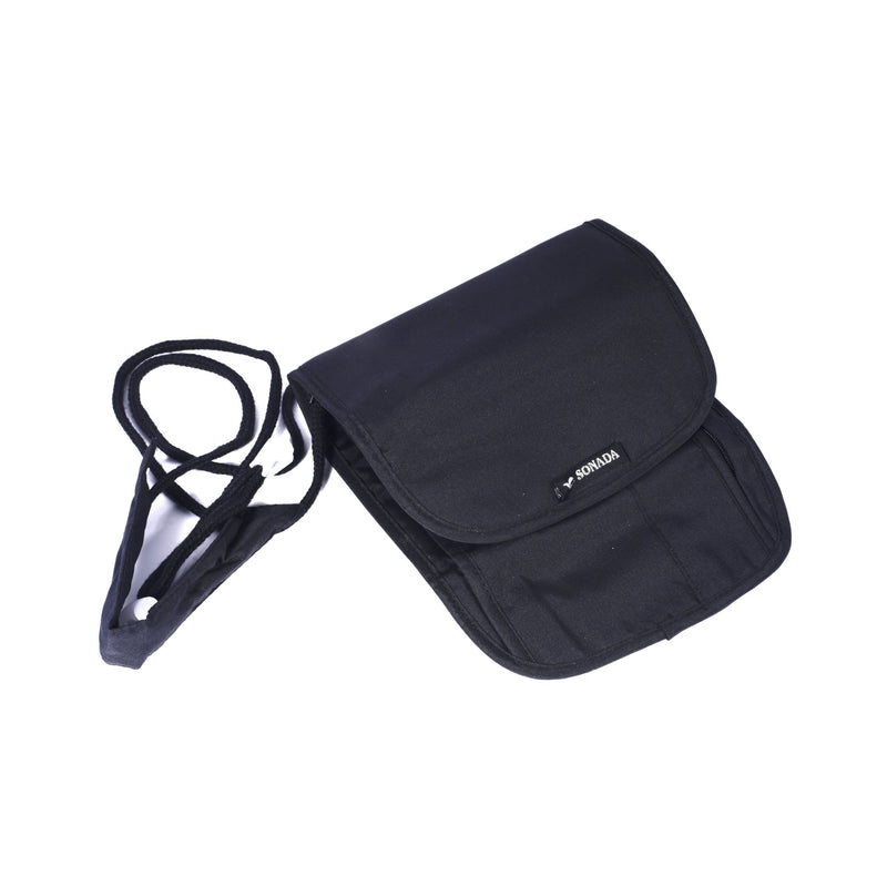 Security Neck Pouch Black - Moon Factory Outlet - Travel, Luggage - Sonada - Security Neck Pouch Black - Luggage - 2