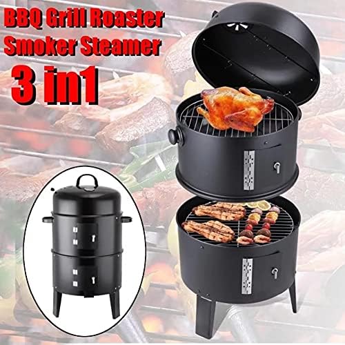 Smokeless 3 layers tower BBQ Grill 3 in 1 - MOON - Picnic & Outdoor Equipments - Outdoor - Smokeless 3 layers tower BBQ Grill 3 in 1 - Picnic & Outdoor - 5