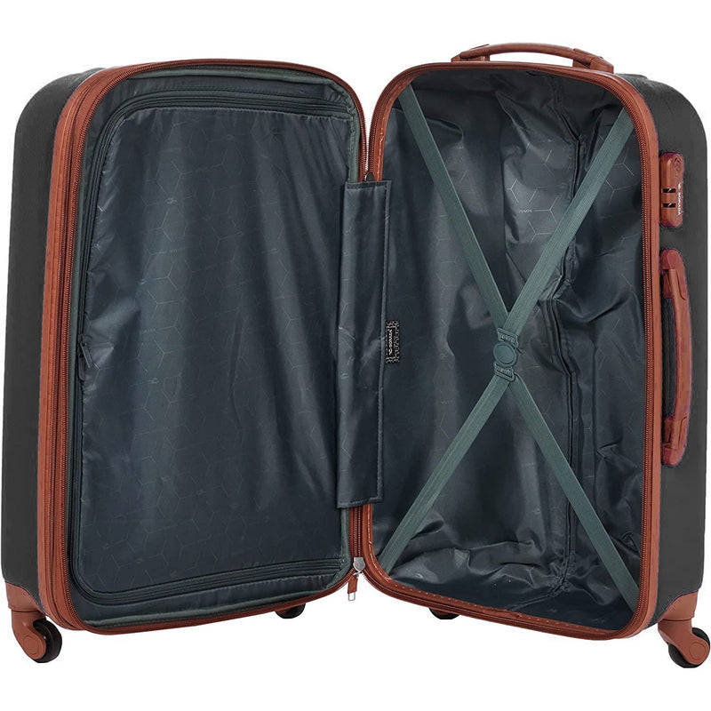Sonada ABS Expandable Trolley Set of 3 Black - MOON - Luggage & Travel Accessories - Sonada - Sonada ABS Expandable Trolley Set of 3 Black - Luggage - 5