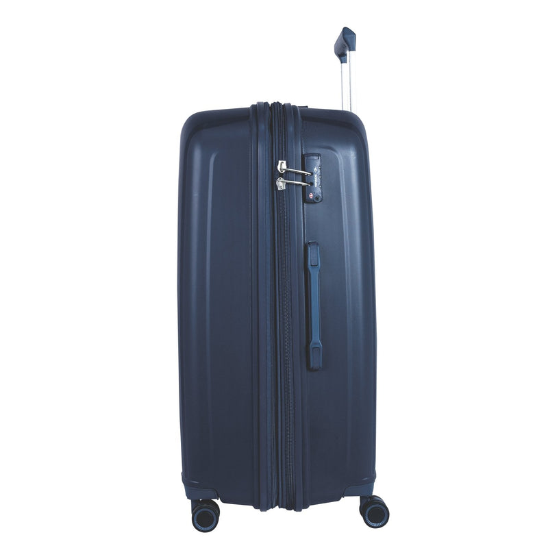 Sonada Cape Town Collection Trolley Set of 3 + Free Beauty Case, GreyBlue - MOON - Luggage & Travel Accessories - Sonada - Sonada Cape Town Collection Trolley Set of 3 + Free Beauty Case, GreyBlue - GreyBlue - Luggage - 3
