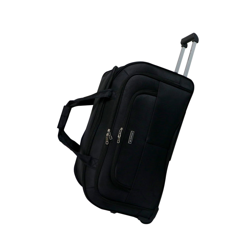 Sonada Duffel Trolley Bag Black - MOON - Luggage & Travel Accessories - Sonada - Sonada Duffel Trolley Bag Black - 29TD-74X36X36(CM) - Duffel Bag - 1