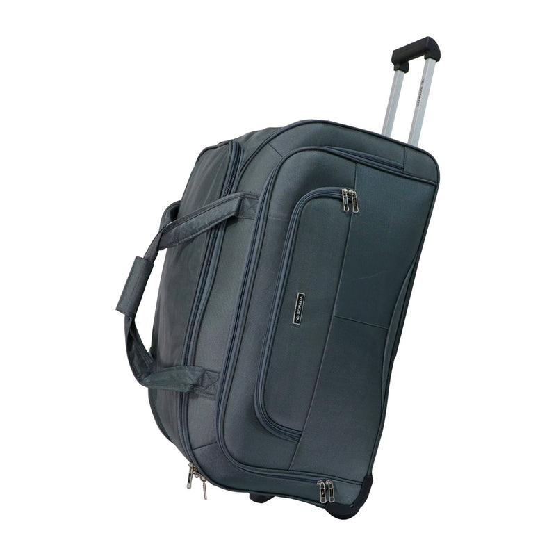 Sonada Duffel Trolley Bag Grey - MOON - Luggage & Travel Accessories - Sonada - Sonada Duffel Trolley Bag Grey - 29TD-74X36X36(CM) - Duffel Bag - 1