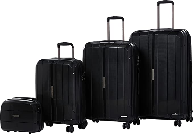 Sonada Hardcase Trolly Set of 4-CS97749 Black - MOON - Luggage & Travel Accessories - Sonada - Sonada Hardcase Trolly Set of 4-CS97749 Black - Black - Luggage - 1