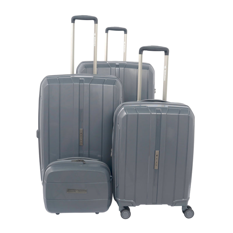 Sonada Hardcase Trolly Set of 4-CS97749 Grey - MOON - Luggage & Travel Accessories - Sonada - Sonada Hardcase Trolly Set of 4-CS97749 Grey - Grey - Luggage - 1