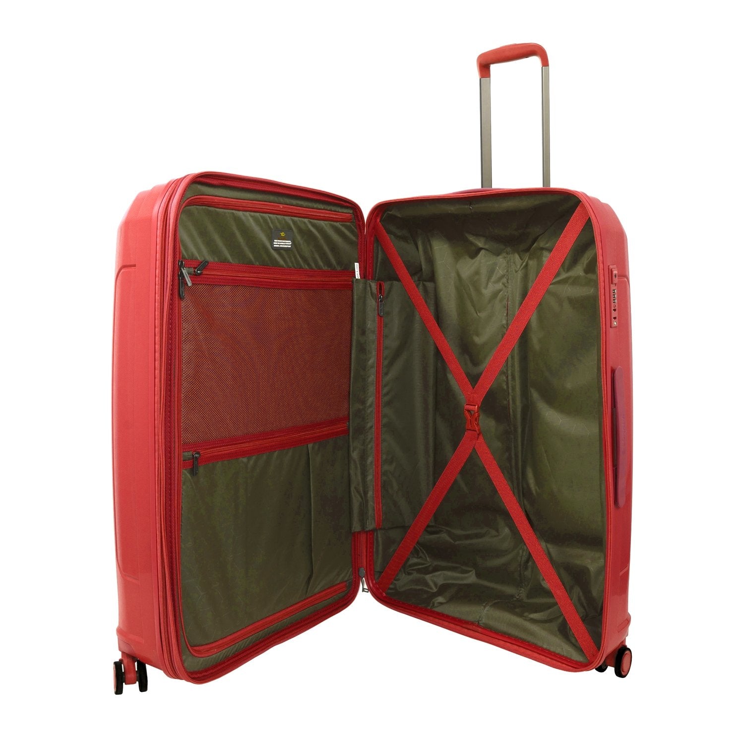 Sonada Hardcase Trolly Set of 4-CS97749 Red - MOON - Luggage & Travel Accessories - Sonada - Sonada Hardcase Trolly Set of 4-CS97749 Red - Red - Luggage - 5